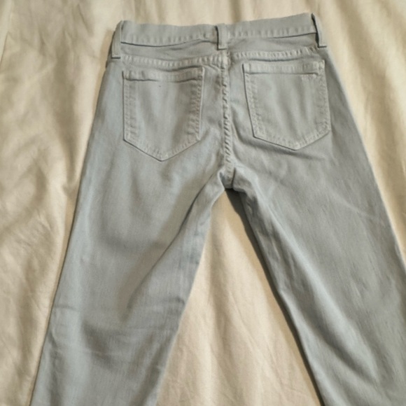 Rebecca Minkoff Sky Blue Thompson Twill Mid Rise Distressed Skinny Jeans NWT - Picture 9 of 14